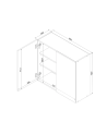 Set da cucina CLARA CLASSIC LINE 240 cm
