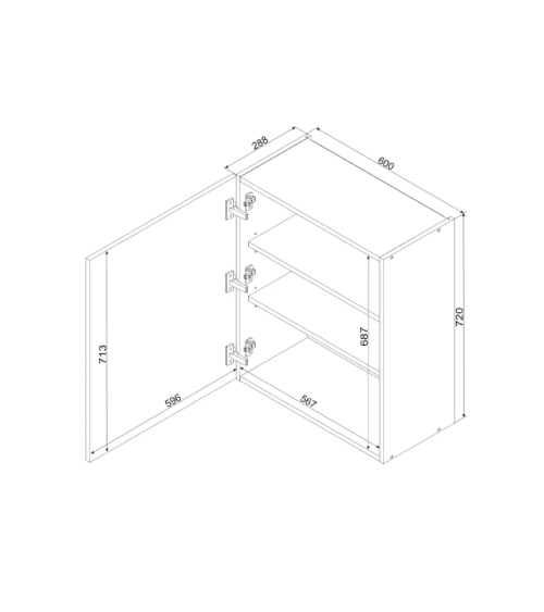 Juego de cocina CLARA CLASSIC LINE 210 cm