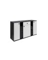 Buffet CALI 140 cm noir et blanc