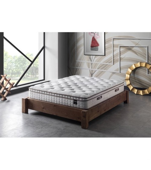MATELAS EN MOUSSE VISCOÉLASTIQUE 3D BAMBOU 140 x 190 cm