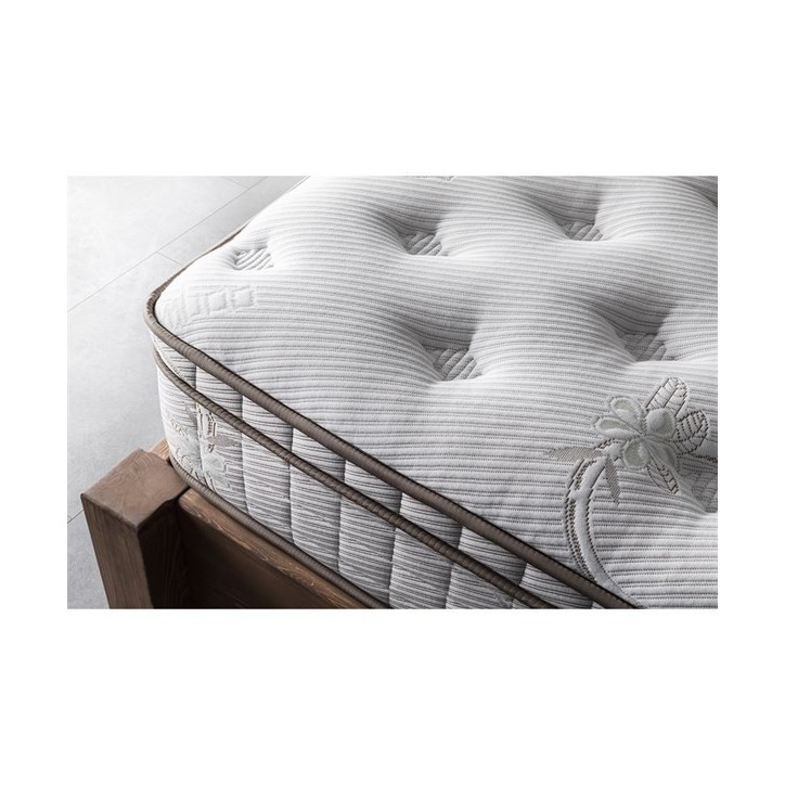 MATELAS EN MOUSSE VISCOÉLASTIQUE 3D BAMBOU 140 x 190 cm