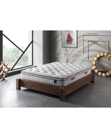 MATELAS EN MOUSSE VISCOÉLASTIQUE 3D BAMBOU 160 x 200 cm