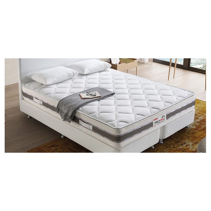 Matelas orthopédique à ressort avec surmatelas Ultra Neo 160x200 cm