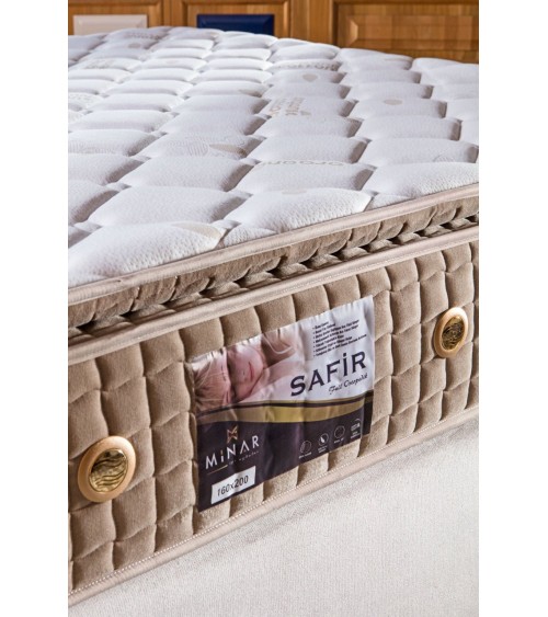 Matelas orthopédique rembourré SAFIR  en 160*200 cm