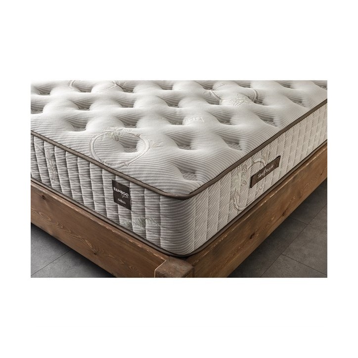 MATELAS À RESSORT BAMBOO POCKET 140 x 190 cm