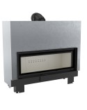 Insert cheminées à bois MB 130CM porte guillotine 21 kW