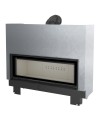 Insert cheminées à bois MB 130CM porte guillotine 21 kW