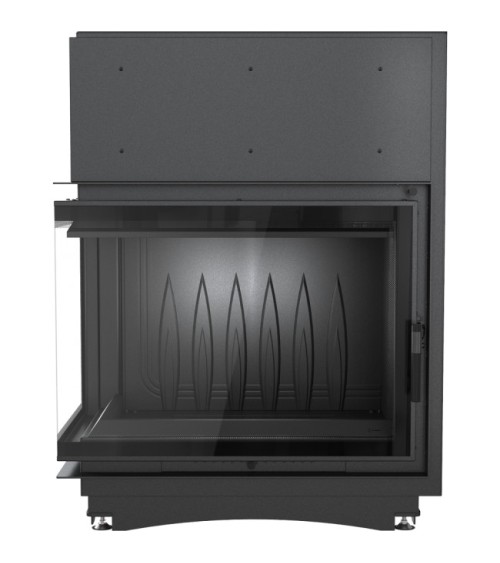 Insert cheminée AMELIA 25 BS DECO vitre à gauche