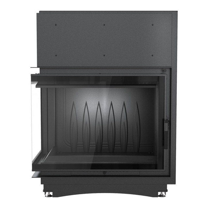 Insert cheminée AMELIA 25 BS DECO vitre à gauche