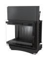 Insert cheminée AMELIA 25 BS DECO vitre à gauche