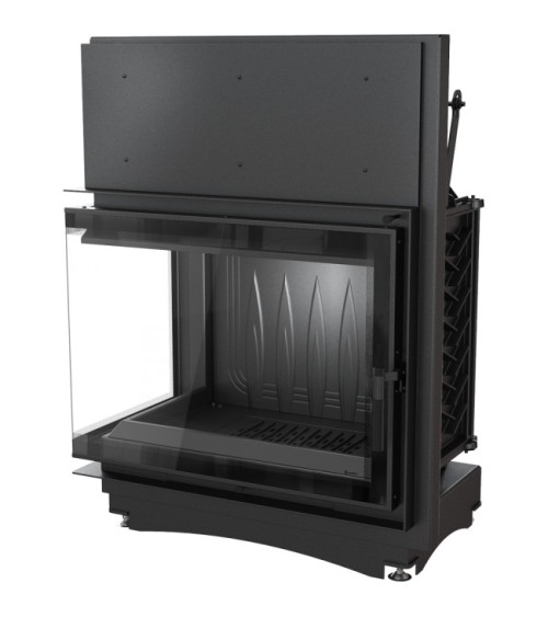 Insert cheminée AMELIA 25 BS DECO vitre à gauche