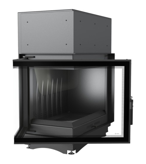 Insert cheminée AMELIA 25 BS DECO vitre à gauche