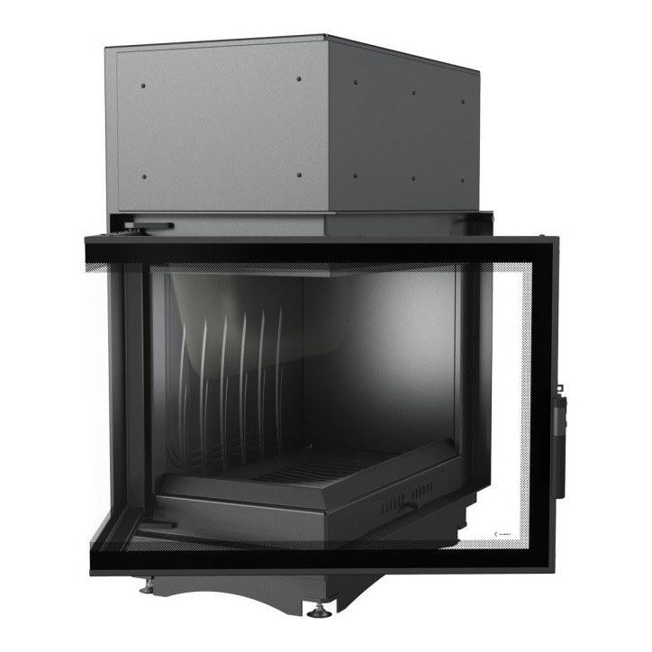 Insert cheminée AMELIA 25 BS DECO vitre à gauche