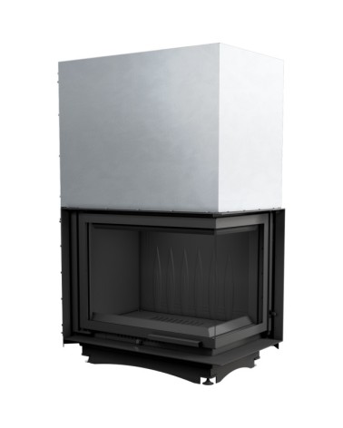 Insert cheminée AMELIA 21 BS vitre à droite ouverture relevable