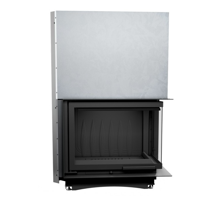 Insert cheminée AMELIA 21 BS vitre à droite ouverture relevable