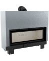 Insert cheminée MB 120 ouverture relevable + 7 bouches recuperateur