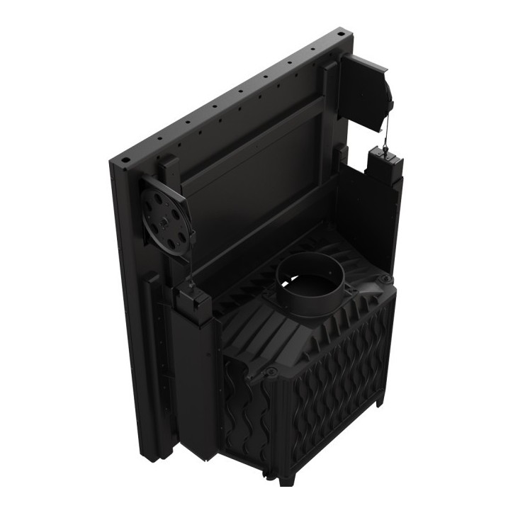 Insert cheminée WIKTOR 14 ouverture relevable