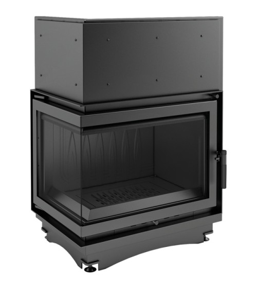 Insert cheminée ZUZIA 16 BS vitre à gauche