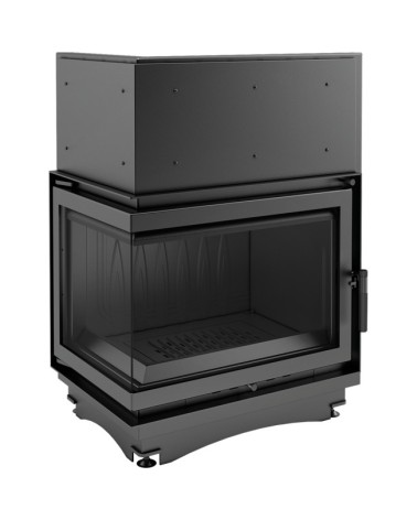 Insert cheminée ZUZIA 16 BS vitre à gauche