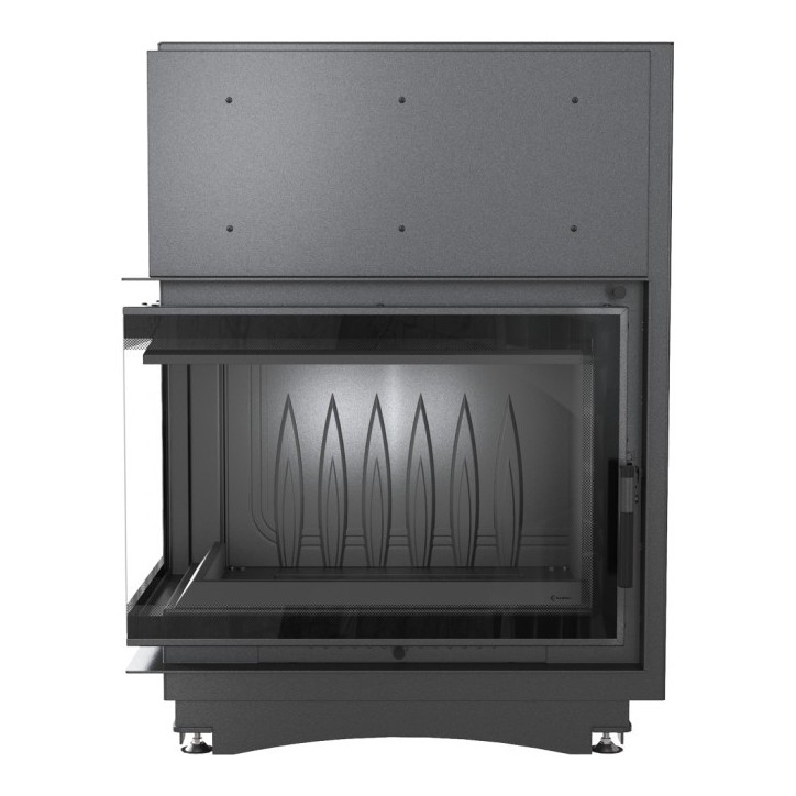 Insert cheminée ZUZIA 16 BS DECO vitre à gauche