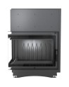 Insert cheminée ZUZIA 16 BS DECO vitre à gauche
