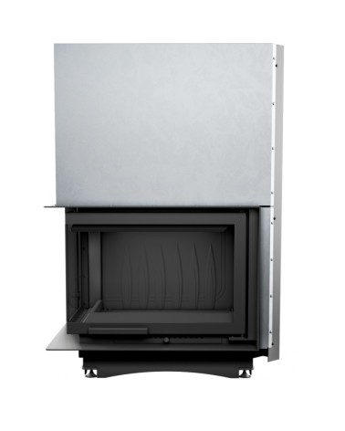 Insert cheminée ZUZIA 16 BS vitre à gauche ouverture relevable