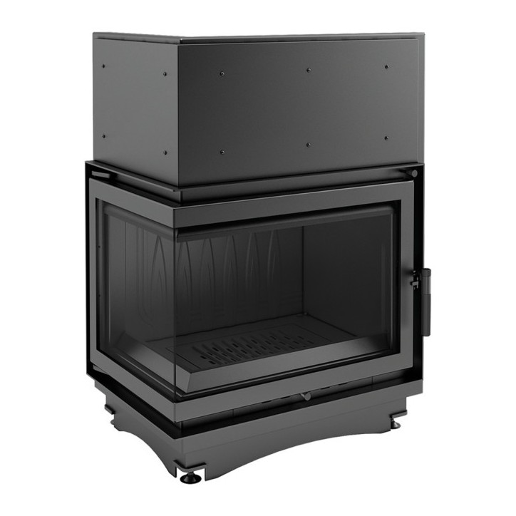 Insert cheminée ZUZIA 16 KW BS vitre à gauche