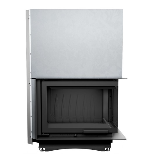 Insert cheminée ZUZIA 16 BS vitre à droite ouverture relevable