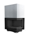 Insert cheminée ZUZIA 16 BS vitre à droite ouverture relevable