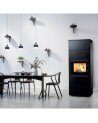 Insert de cheminée 60 B meuble noir 2+2  70x179 CM 4-6 kW