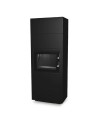 Insert de cheminée 60 B meuble noir 2+2  70x179 CM 4-6 kW