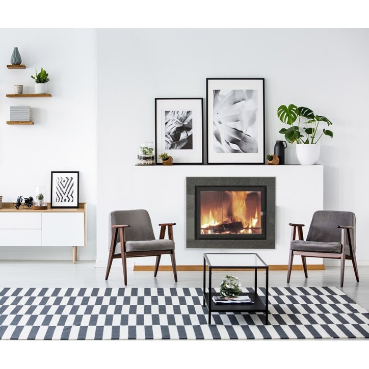 INSERT CHEMINÉE NEMO 2 chauffage central 16/12 kW