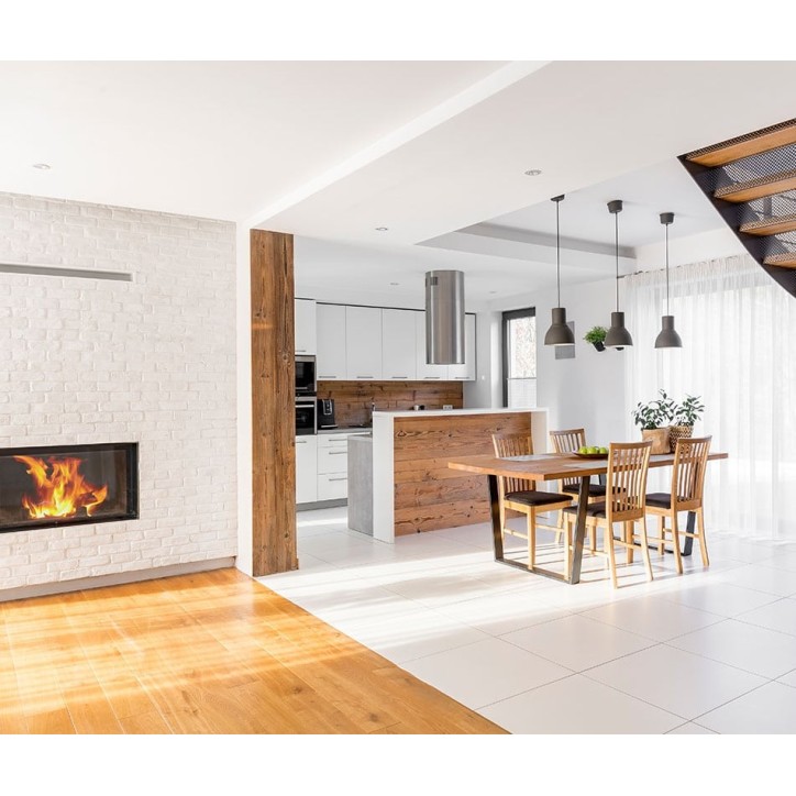 INSERT CHEMINÉE NEMO 4/20 chauffage central 20/15 kW