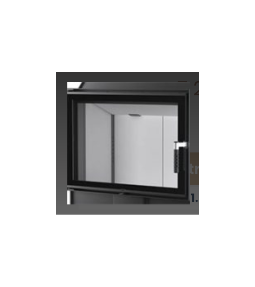 INSERT CHEMINÉE NEMO 8 chauffage central 12/10 kW