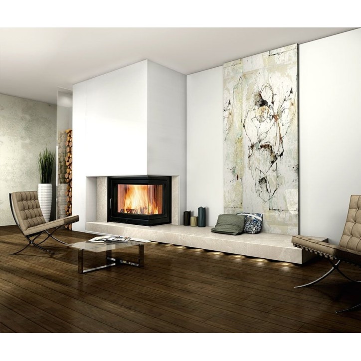 INSERT CHEMINÉE NEMO 8B chauffage central 12/8 kW