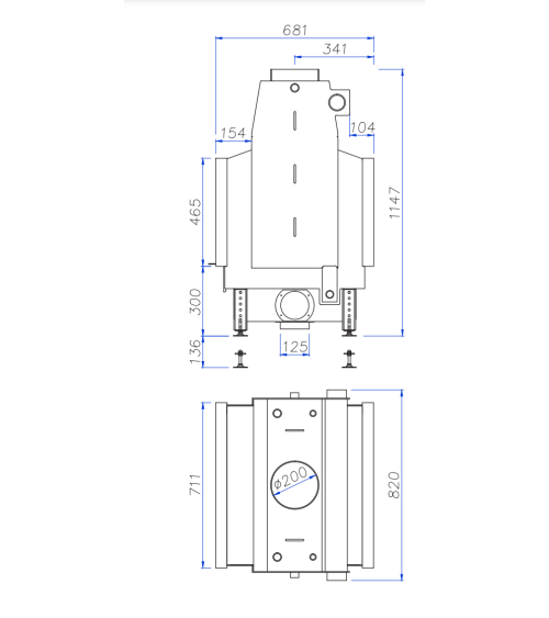 INSERT CHEMINÉE TUNNEL NEMO 4 DUO chauffage central 21/9 kW