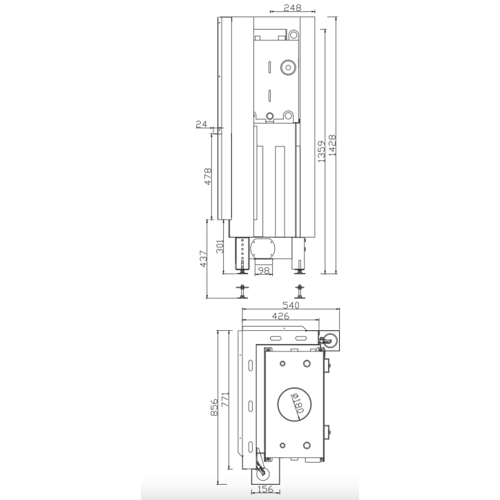 INSERT CHEMINÉE PORTE GUILLOTINE NEMO 2B chauffage central 15/10 kW INSERT CHEMINÉE PORTE GUILLOTINE NEMO 2B chauffage central 15/10 kW