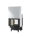 INSERT CHEMINÉE TUNNEL PORTE GUILLOTINE NEMO 2 DUO chauffage central 16/6 kW