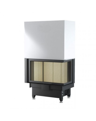 INSERT CHEMINÉE PORTE GUILLOTINE NEMO 4B/20 chauffage central 20/13 kW