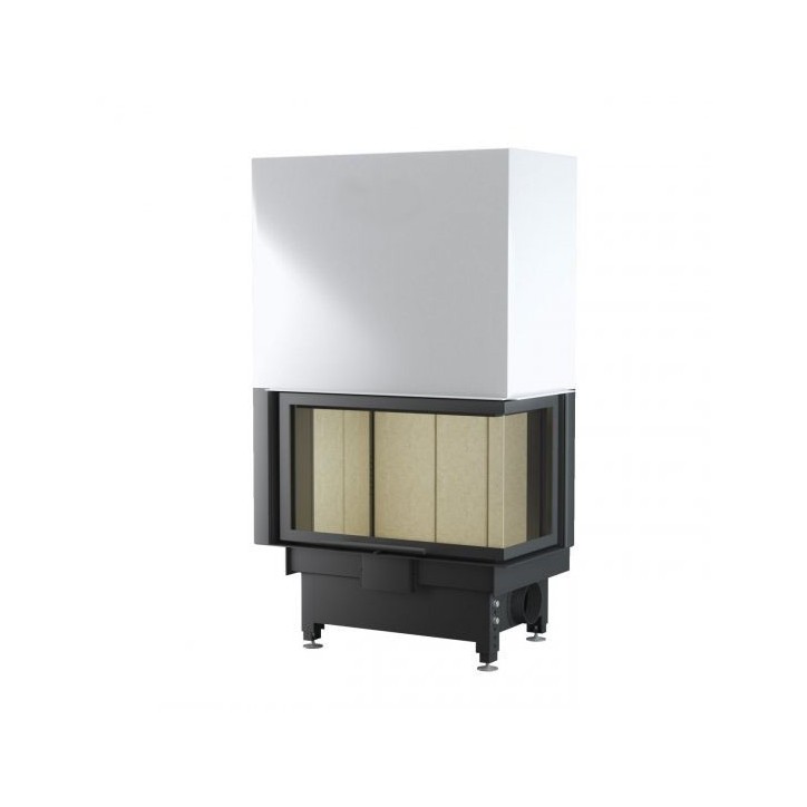 INSERT CHEMINÉE PORTE GUILLOTINE NEMO 4B/20 chauffage central 20/13 kW INSERT CHEMINÉE PORTE GUILLOTINE NEMO 4B/20 chauffage central 20/13 kW