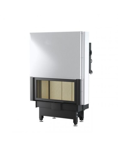 INSERT CHEMINÉE PORTE GUILLOTINE NEMO 6 chauffage central 18/7 kW