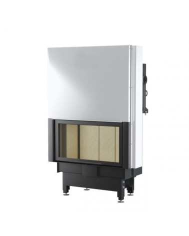 INSERT CHEMINÉE PORTE GUILLOTINE NEMO 6 XL chauffage central 18/14 kW