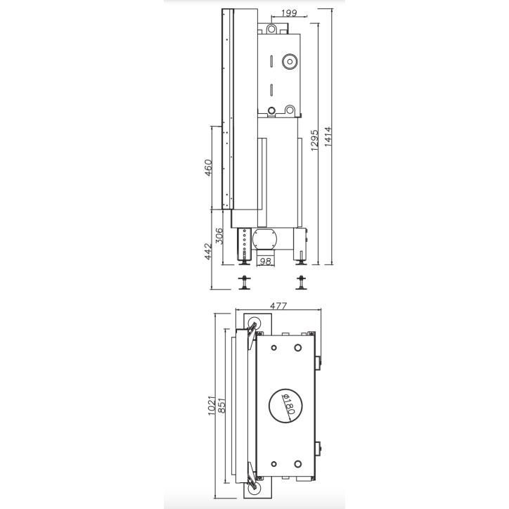 INSERT CHEMINÉE PORTE GUILLOTINE NEMO 6 XL chauffage central 18/14 kW INSERT CHEMINÉE PORTE GUILLOTINE NEMO 6 XL chauffage central 18/14 kW
