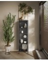 Vitrine ETNA 55 cm Plomb, gypse et ardoise