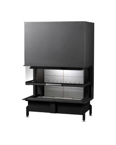 Insert de cheminée 100 CM EVO U LD  14kW
