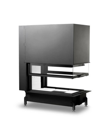 Insert de cheminée 100 EVO V LD d200 110 CM  14kW PREMIUM