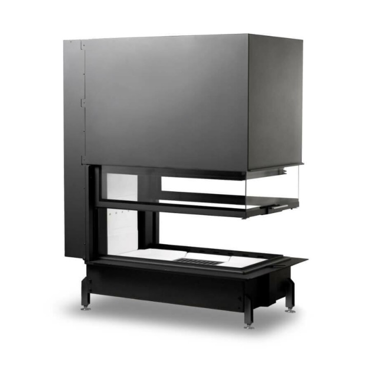 Insert de cheminée 100 EVO V LD d200 110 CM  14kW PREMIUM