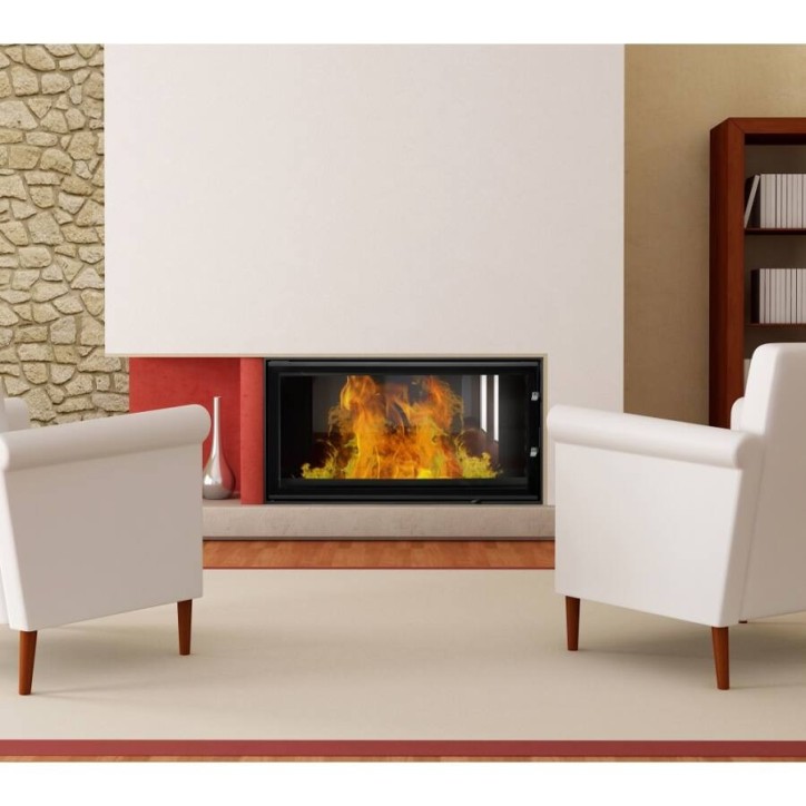 Insert de cheminée 68 B d150 67 CM  8kW