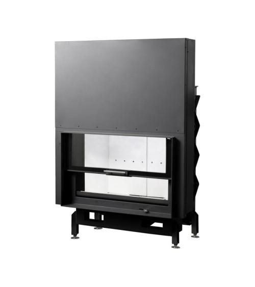 Insert de cheminée 100 EVO LD d200 96 CM  17kW design haut de gamme