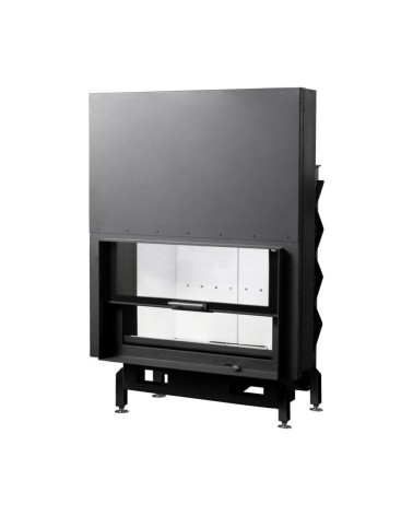 Insert de cheminée 100 EVO LD d200 96 CM  17kW design haut de gamme
